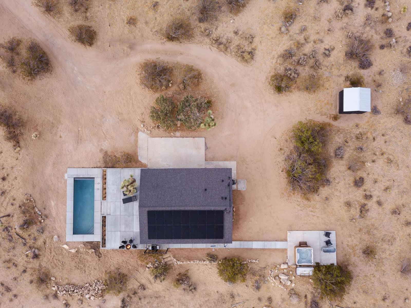 Sacred Haven L Cabin W Cowboy Pool At Park Entrance Joshua Tree Bagian luar foto