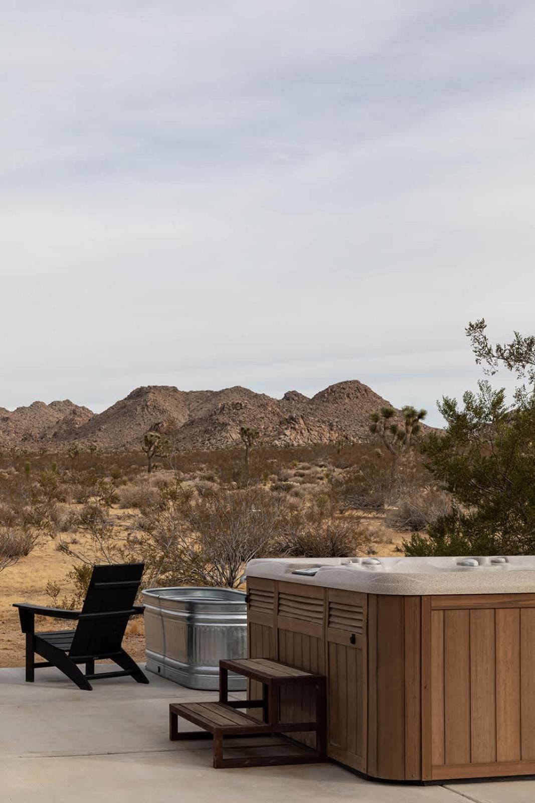 Sacred Haven L Cabin W Cowboy Pool At Park Entrance Joshua Tree Bagian luar foto